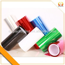 Silicone coated PET release film red,blue,black colors